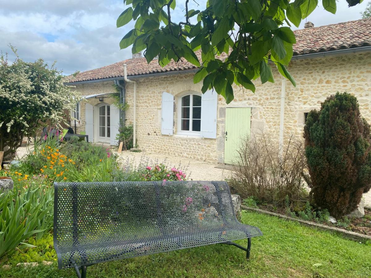 Charmante Longere Girondine Villa Saint-Ciers-sur-Gironde Exterior photo